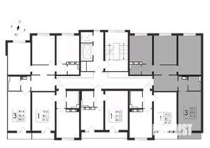 3-к квартира, вторичка, 91м2, 17/17 этаж