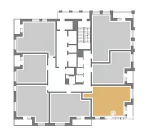 1-к квартира, вторичка, 47м2, 23/25 этаж