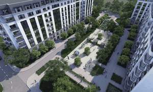 1-к квартира, строящийся дом, 46м2, 8/9 этаж