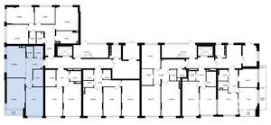2-к квартира, вторичка, 81м2, 1/4 этаж