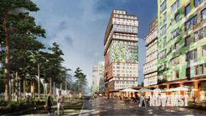 2-к квартира, строящийся дом, 82м2, 4/23 этаж