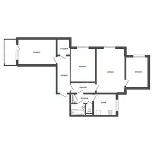 4-к квартира, вторичка, 81м2, 7/9 этаж