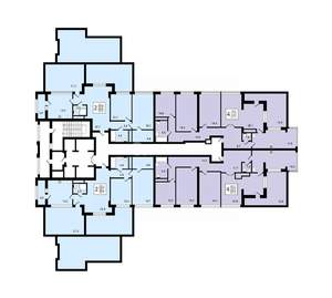 2-к квартира, строящийся дом, 65м2, 5/24 этаж