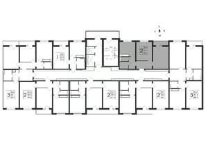 2-к квартира, вторичка, 53м2, 5/19 этаж