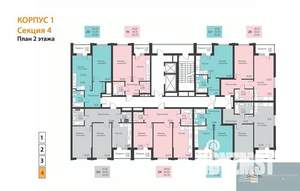 2-к квартира, вторичка, 65м2, 2/18 этаж
