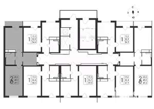 2-к квартира, вторичка, 50м2, 11/19 этаж