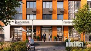 1-к квартира, строящийся дом, 40м2, 7/13 этаж