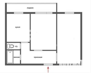 2-к квартира, вторичка, 63м2, 10/11 этаж