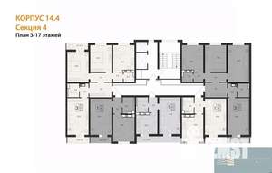 3-к квартира, вторичка, 90м2, 17/17 этаж
