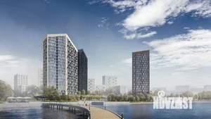 2-к квартира, строящийся дом, 57м2, 13/21 этаж