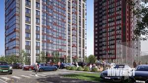 Студия квартира, строящийся дом, 30м2, 19/19 этаж