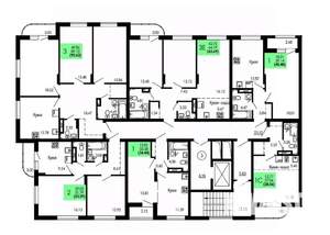 1-к квартира, строящийся дом, 34м2, 3/9 этаж
