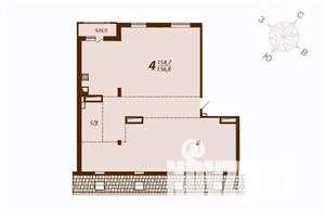 4-к квартира, вторичка, 157м2, 8/8 этаж