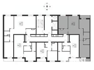 3-к квартира, вторичка, 80м2, 11/17 этаж