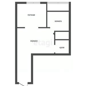 2-к квартира, вторичка, 65м2, 5/25 этаж