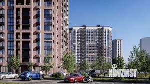 2-к квартира, строящийся дом, 47м2, 11/21 этаж