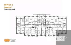 2-к квартира, вторичка, 60м2, 5/15 этаж