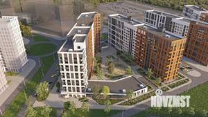 1-к квартира, строящийся дом, 40м2, 9/13 этаж