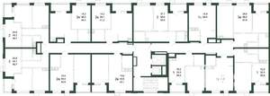 2-к квартира, строящийся дом, 50м2, 7/13 этаж
