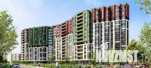 2-к квартира, строящийся дом, 70м2, 9/13 этаж