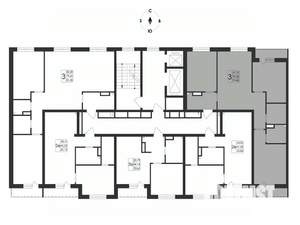 3-к квартира, вторичка, 80м2, 11/17 этаж