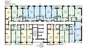 Студия квартира, строящийся дом, 27м2, 26/27 этаж