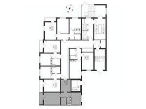 1-к квартира, вторичка, 44м2, 1/17 этаж