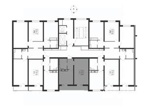 1-к квартира, вторичка, 40м2, 4/17 этаж