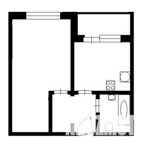 1-к квартира, вторичка, 40м2, 11/17 этаж