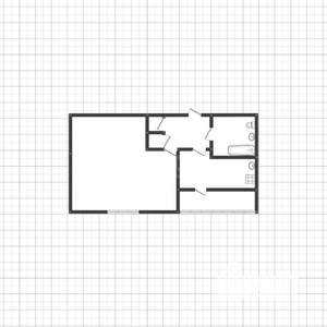 1-к квартира, вторичка, 38м2, 1/9 этаж