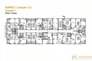 1-к квартира, вторичка, 40м2, 1/11 этаж