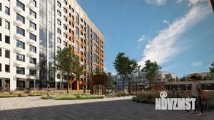 2-к квартира, строящийся дом, 55м2, 5/13 этаж