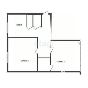 2-к квартира, вторичка, 60м2, 5/10 этаж