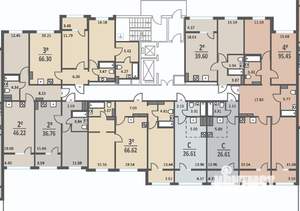 3-к квартира, сданный дом, 95м2, 9/16 этаж