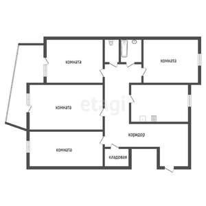 4-к квартира, вторичка, 115м2, 5/9 этаж