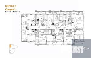 1-к квартира, вторичка, 43м2, 3/15 этаж