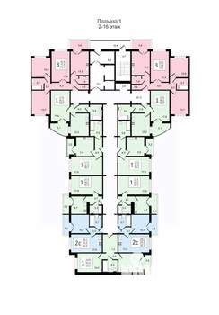 3-к квартира, вторичка, 77м2, 13/17 этаж