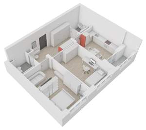 2-к квартира, вторичка, 61м2, 8/13 этаж