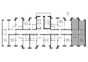 3-к квартира, вторичка, 85м2, 2/19 этаж