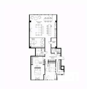 Студия квартира, строящийся дом, 190м2, 17/17 этаж