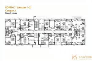 1-к квартира, вторичка, 40м2, 1/11 этаж