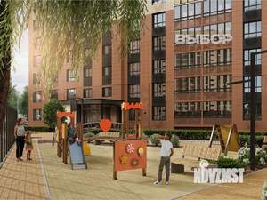 2-к квартира, вторичка, 53м2, 1/17 этаж