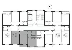 2-к квартира, вторичка, 60м2, 6/17 этаж