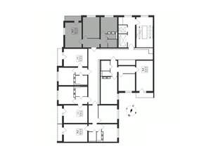 2-к квартира, вторичка, 53м2, 9/17 этаж