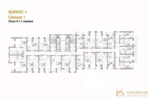 1-к квартира, вторичка, 40м2, 9/28 этаж