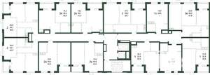 2-к квартира, вторичка, 58м2, 10/13 этаж