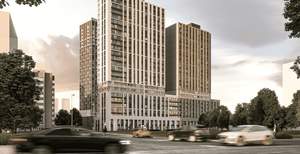 1-к квартира, строящийся дом, 39м2, 4/25 этаж