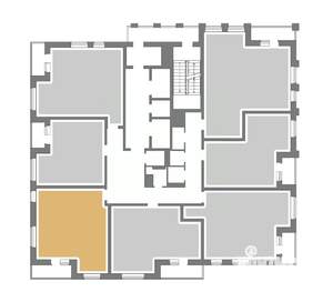 1-к квартира, вторичка, 45м2, 23/25 этаж