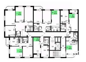 1-к квартира, вторичка, 34м2, 8/9 этаж