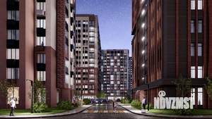 1-к квартира, строящийся дом, 41м2, 7/21 этаж